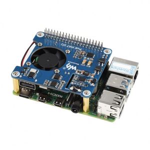 Waves hare Power over Ethernet HAT (C) für Raspberry Pi 3B/4B, 802.3af/at-kompatible Erweiterungsplatinen-KITS - Product Image 5