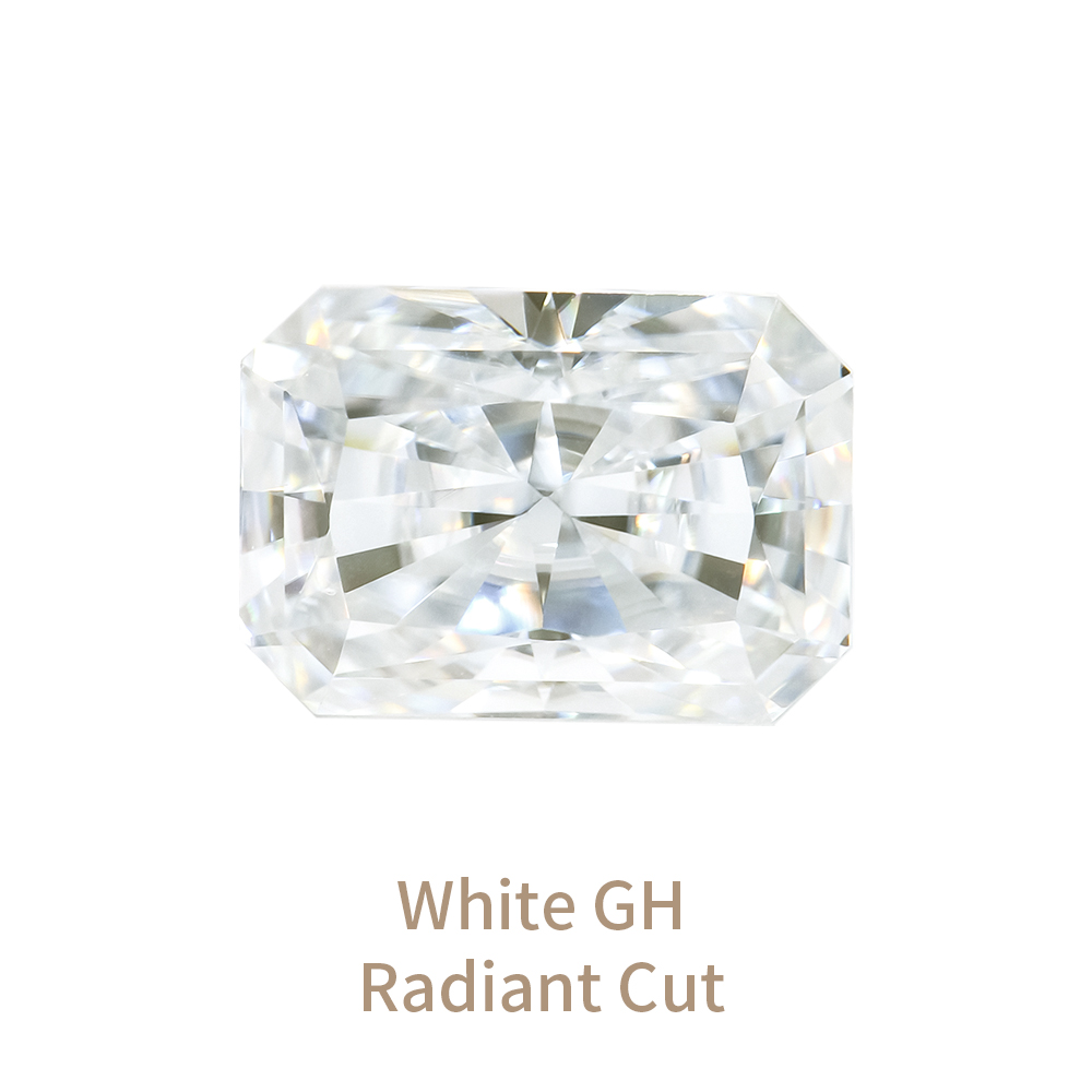 White GH Radiant Cut