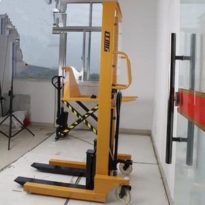 SECSUN中国製手動パレットスタッカーリクレーマー1トン1.5トン2トン油圧手動スタッカーCE ISO認証付き - Product Image 2
