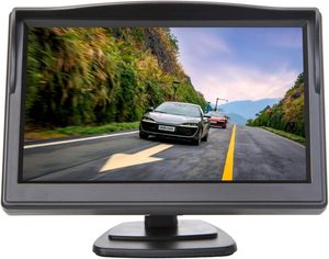 5 pollici TFT LCD auto colore Monitor posteriore schermo per parcheggio telecamera di retroguardia con 2 staffa opzionale con attacco ventose - Product Image 2