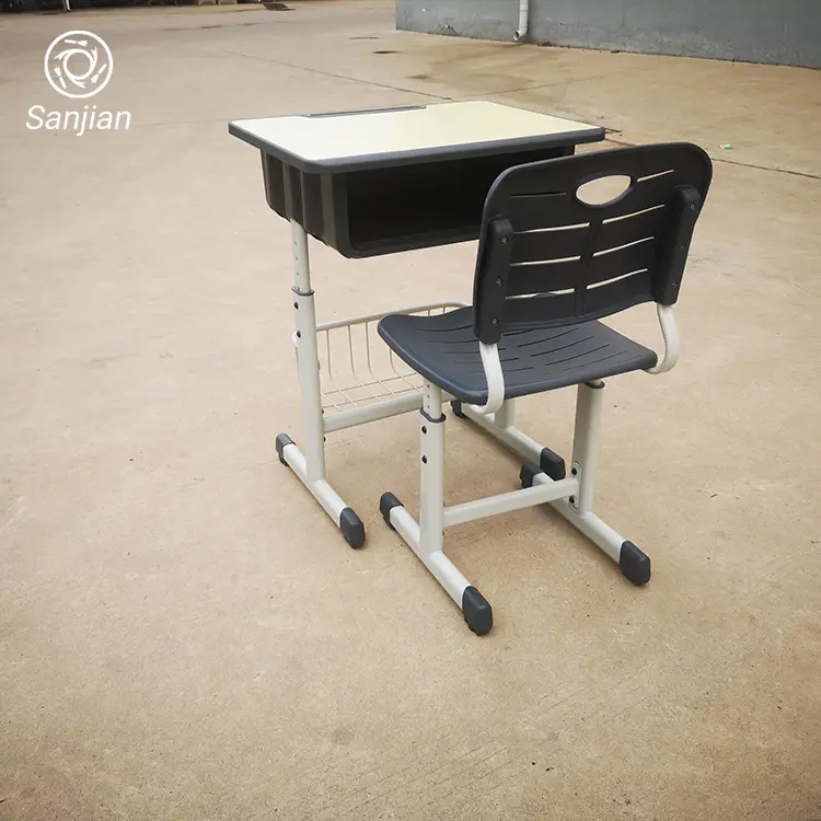 SJ-138 crianças mesa de estudo e cadeira/mesa e cadeira do estudante/escola de cadeira ajustável