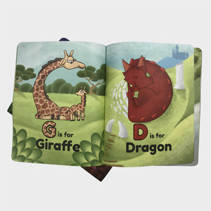定制全彩色印刷儿童布书唱片书阅读程序特卫强图书 - Product Image 3