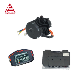 QS MOTOR 138 3000W V3 5500W Max sürekli 72V 100KPH orta sürücü Motor DKD LCD kilometre denetleyici ND72680 motosiklet kitleri yeni - Product Image 1