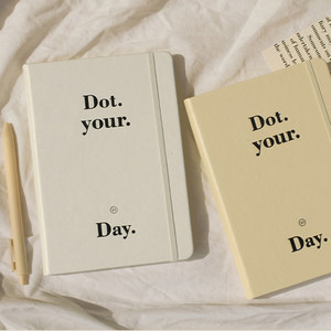Dated Weekly Diary Planner Customizable Hardcover <strong>Notebook</strong> <strong>With</strong> <strong>Elastic</strong> Band 2026 Dot Your Day - Product Image 3