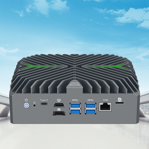 Din Rail Fanless Embedded IPC Industrie <span class=keywords><strong>computer</strong></span> Intel 14. Generation I5 125U Mini BOX PC