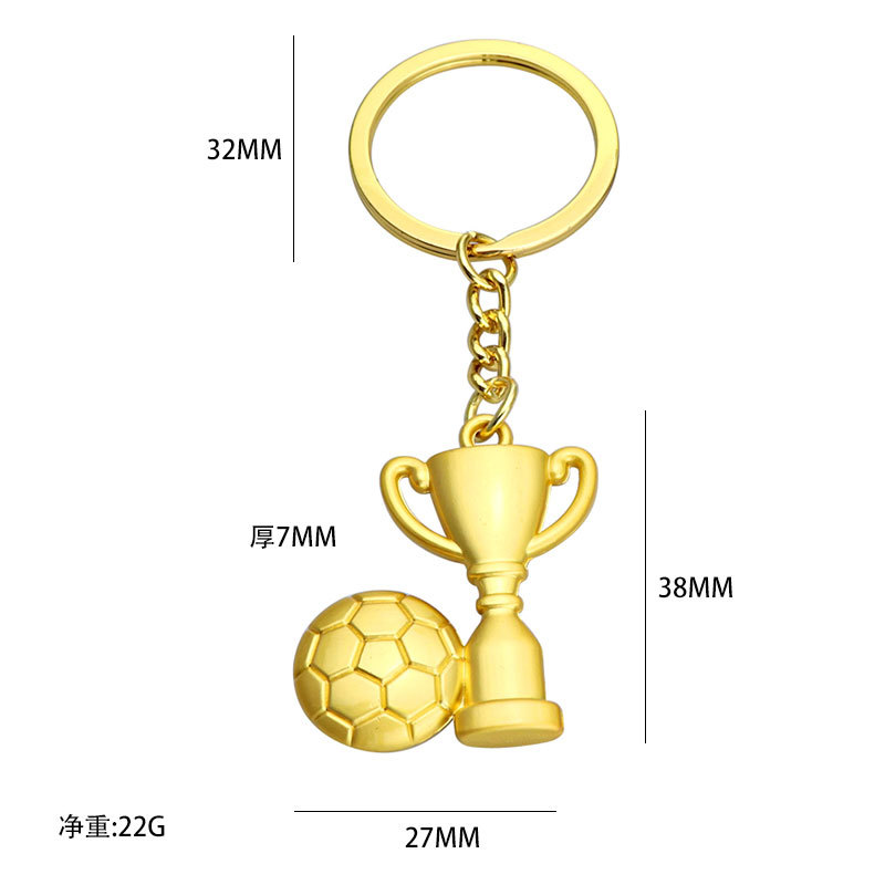 Trofeo de fútbol X-1451-oro