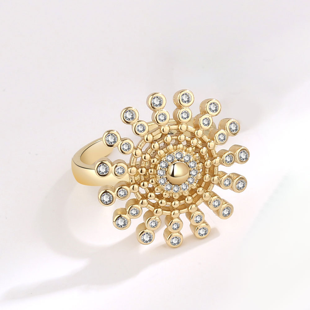 Yellow gold (White Diamond)