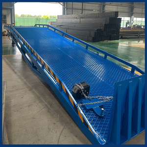 CE Certified 10 Ton Mobile Dock Leveler Hydraulic Container Side <strong>Loading</strong> <strong>Unloading</strong> <strong>Platform</strong> 8m Truck Forklift Scissor Tables - Product Image 4
