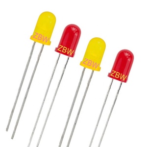 ZBW โรงงานขายส่งโดมสีแดง F3นำแสงไดโอด,หลอดไฟไดโอด,3มิลลิเมตร Led ไดโอด - Product Image 3