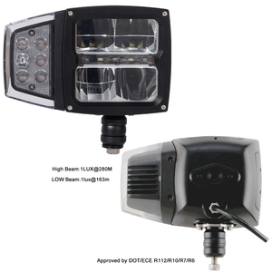 ไฟหน้า Led แบบรวมสำหรับรถแทรกเตอร์,ไฟหน้าลำแสงสูงต่ำ38W ไฟคันไถหิมะ Led - Product Image 1