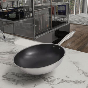 Thương Mại Hộ Gia Đình 32Cm Lớn Chảo Không Dính Chảo Thép Không Gỉ - Product Image 6