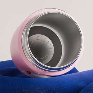 Biểu tượng tùy chỉnh rò rỉ bằng chứng BPA free 350ml thép không gỉ cách nhiệt chân không <span class=keywords><strong>Flask</strong></span> Tumbler chai nước với dây thừng cho Sôi - Product Image 6