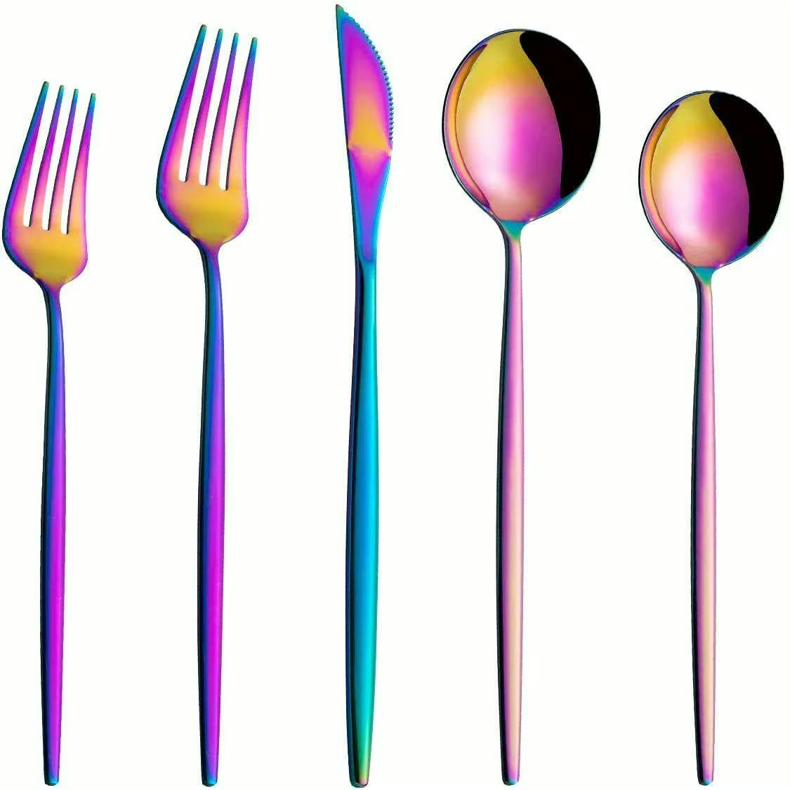 Mat coloré 5 pièces/ensemble