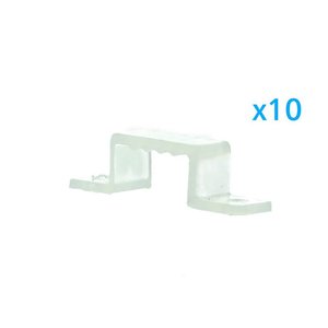 10 adet sert sabitleme klipleri Pitch 14X7mm sabitleme için su geçirmez LED şerit bobin-aydınlatma/LED şerit - Product Image 2