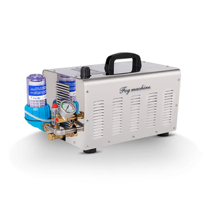 Hochdruck 2L/min Nebel maschine Metall Garden Farm Misting System mit digitalem <span class=keywords><strong>Timer</strong></span> für Park kühlung Wassernebel Kühlsystem