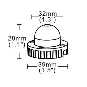 ไฟ LED ซ่อนตัว R65 อนุมัติ IP67 IP69K หมายเลข YL-312 - Product Image 3