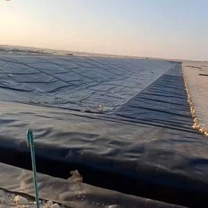 แผ่นซับน้ำพลาสติก HDPE Geomembrane กันน้ำสำหรับโครงการเคมีในฟิลิปปินส์ - Product Image 5