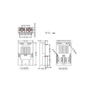 Fabrik preis Industrie 1 X9 155M Optisches Transceiver-Modul Single Mode Dual Fiber 20km Kompatible WiFi POE TCP-Netzwerke 1310nm - Product Image 3