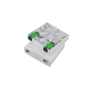 Placa de fibra óptica para solución FTTH, salida de pared ATB FAT FTTH, 86x86mm, tipo 2, directa de fábrica - Product Image 2