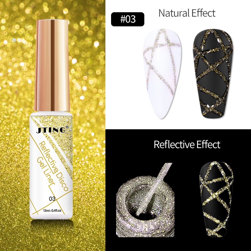 #03 Reflective disco liner gel