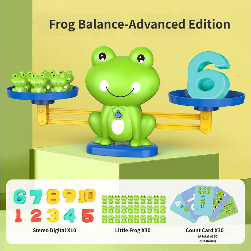 30 grenouilles+10 numéros+30 cartes