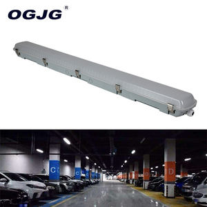Factory workshop replaceable dust proof led <strong>tube</strong> lighting <strong>0.6m</strong> 1.2m 1.5m engine room motion sensor waterproof light fixture - Product Image 1