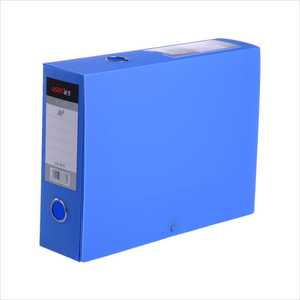 Caja de archivos de PP plegable en caliente de gran capacidad, diseño grueso para un almacenamiento de archivos eficiente - Product Image 1