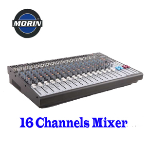 Morin LS802 มิกเซอร์ระดับมืออาชีพระบบเสียงคอนโซลผสมเสียงดีเจมิกเซอร์