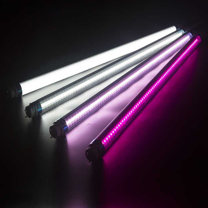 Wiscoon Customize T8 Special Color Pink Tube Meat LED Lightfor Super Market Lighting and Circuitry Design Aluminum IP65 8000 130