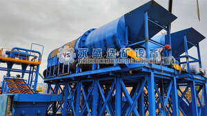 Factory Price Compost <strong>Drum</strong> Sand Stone <strong>Separator</strong> Small Trommel Screen <strong>Rotation</strong> <strong>Drum</strong> Compost Screen