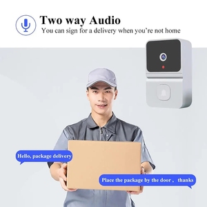 Z30 Smart Visual Doorbell Two <strong>Way</strong> <strong>Intercom</strong> Infrared Night Vision Remote Monitoring Security <strong>System</strong> Wifi <strong>Wireless</strong> Video Door Bell - Product Image 2