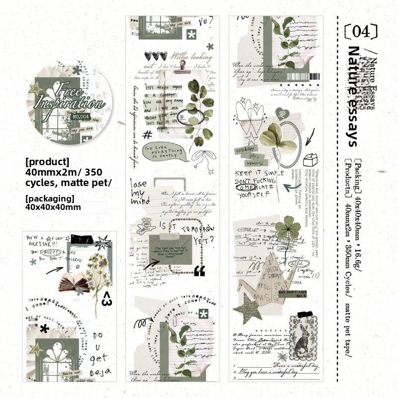 D Essais sur la nature-vert