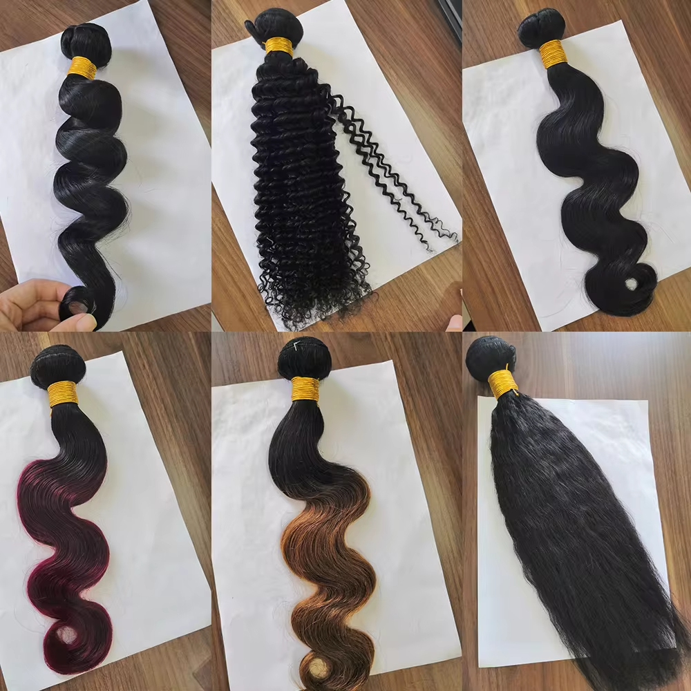 Paquets de cheveux