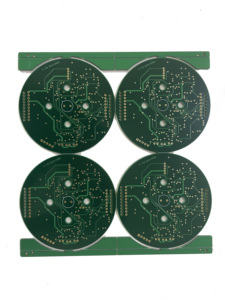 Çok katmanlı FR4 94 V0 Pcb yeşil Soldermask Au Imers ve HASL yüzeyi ile kontrollü Impadance - Product Image 5