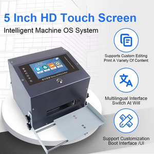 G12 intelligente sistema di codifica macchina OS-arabica/russo/asiatico caratteri e stampa dati dinamici su cavi/pietra/legno - Product Image 5