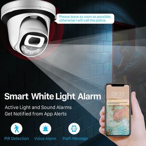 Icsee 3MP Wifi máy ảnh trong nhà Dome Camera không dây NightVision hai cách âm thanh email cảnh báo icsee Xmeye đám mây nhà an ninh máy ảnh - Product Image 4