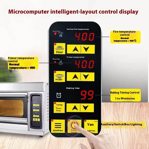 Mısır fındık soya fasulyesi için büyük kapasiteli entegre pişirme fırını üst pişirme ve alt prova ile ticari elektrikli makine - Product Image 6