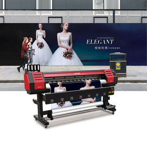 Grande formato eco solvente unidirezionale pellicola di visione adesivo in vinile flex banner stampante macchina da stampa 1.6m 1.8m plotter da taglio - Product Image 1