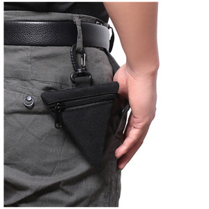 Mydays Outdoor Triangle Portable EDC Mini Coin Purse Tactical Waist Wallet <strong>Key</strong> Case <strong>Pouch</strong> for Hunting Camping - Product Image 3