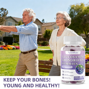 Üretici en iyi eklem takviyesi kondroitin sülfat MSM takviyesi zerdeçal Organ glukozamin kondroitin Gummies - Product Image 5