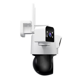 8MP 4-lente Ultra grandangolare pallina sistema CCTV 3X Zoom con visione notturna panoramica PTZ fotocamera per sorveglianza diurna notte - Product Image 6