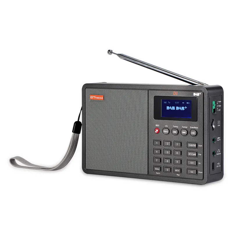 GTMEDIA D1 радио Android 1,8 дюймов ЖК-дисплей DAB + мировой FM-диапазон RDS Wavebands Radio