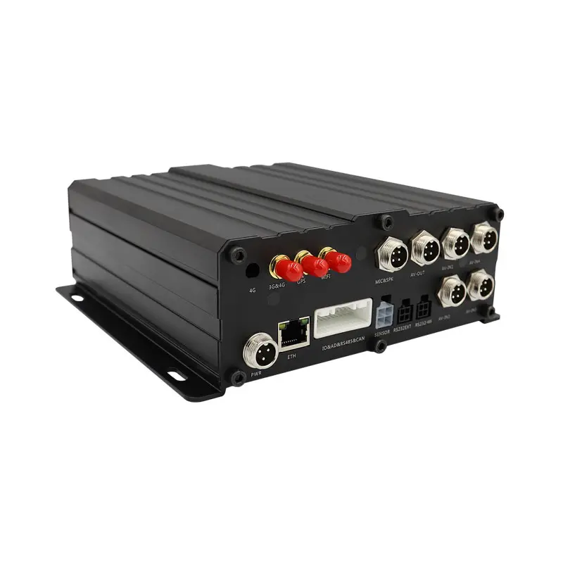 Meitrack Multifunctional 3G 4G 4CH 720P AHD MDVR Mobile DVR for School Bus