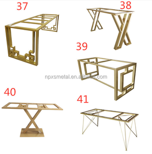 לוח משרד רוק & לוח שולחן רגל שולחן מתכת עם צבע ברזל שולחן אוכל מעמד חצובה רגל סוגר עבור שימוש חיצוני - Product Image 5