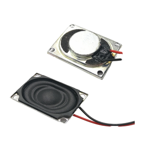 Muestras gratuitas personalizables 4 Ohm 8 Ohm 1W-3W Soporte de metal Unidades de controlador de altavoz de forma especial para sistema de intercomunicación de edificios - Product Image 1
