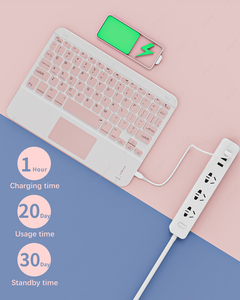 BT 3.0 <strong>Keyboard</strong> for Apple Teclado iPad Xiaomi Samsung Huawei Phone Tablet Wireless <strong>Keyboard</strong> for <strong>Android</strong> IOS Windows Tablet - Product Image 5