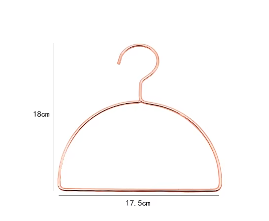 demi-cercle or rose