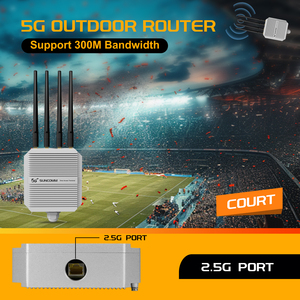Snapdragon X75 AX3000 açık ağ erişim noktası 2500Mbps çift SIM POE güç VPN portu ile 4G/5G küresel ağlar destek - Product Image 5