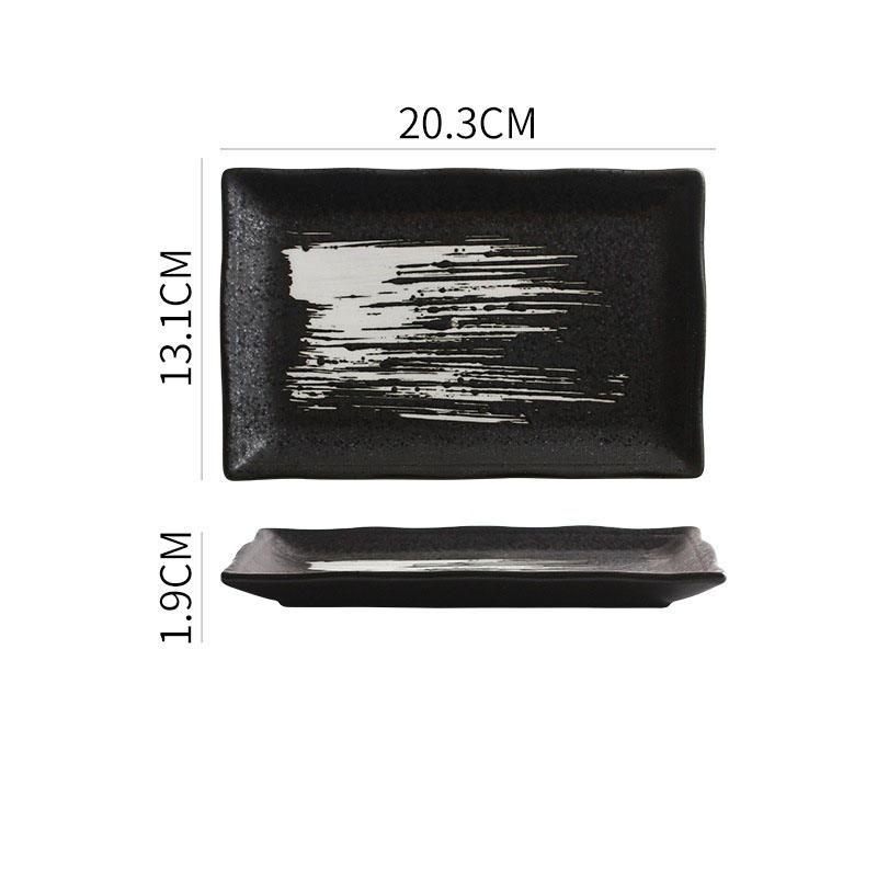 Black white brush