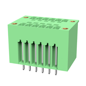 15edgvhm pcb חוסם מסוף בלוק-שקע כפול 3.5 מ "מ 3.81 מ" מ מחבר PCB pcb עם flange